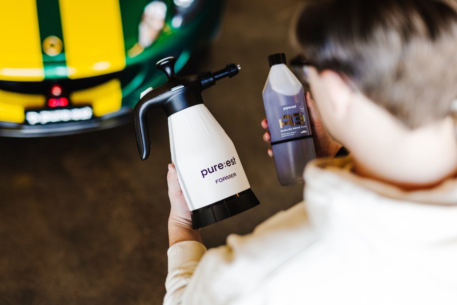 Pureest Tryckspruta 2 - För foam