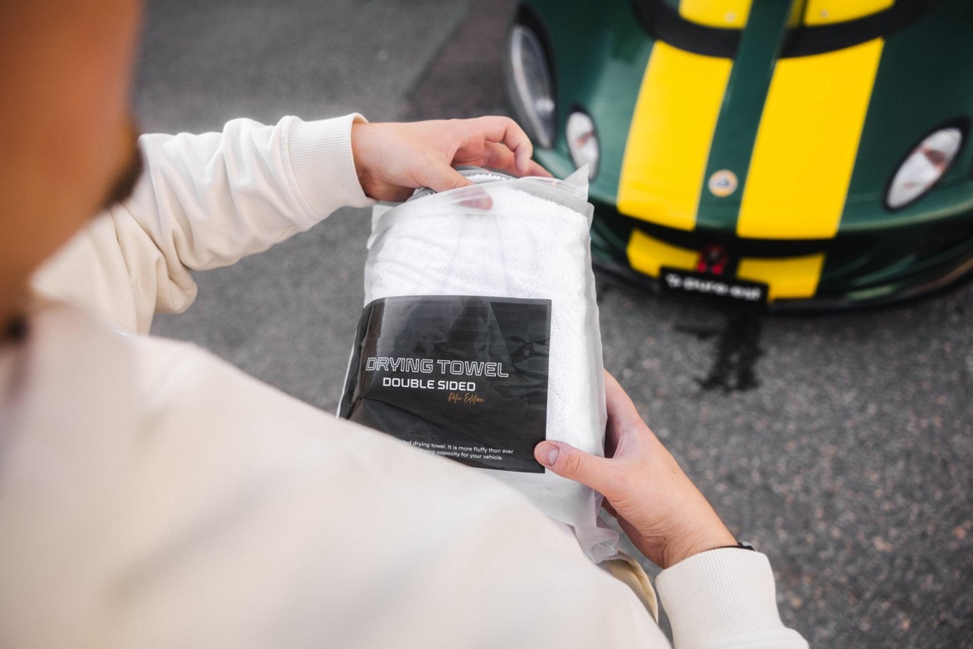 Pureest Stor Torkduk - Vit