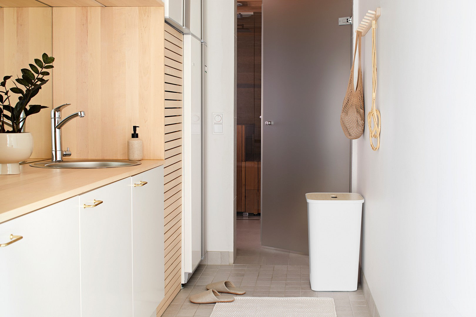 SmartStore™ Sorteringssett 76L med lock och insatser