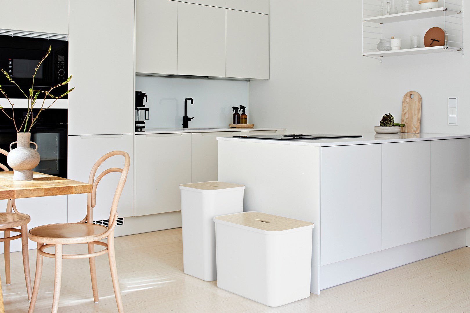 SmartStore™ Sorteringssett 76L med lock och insatser