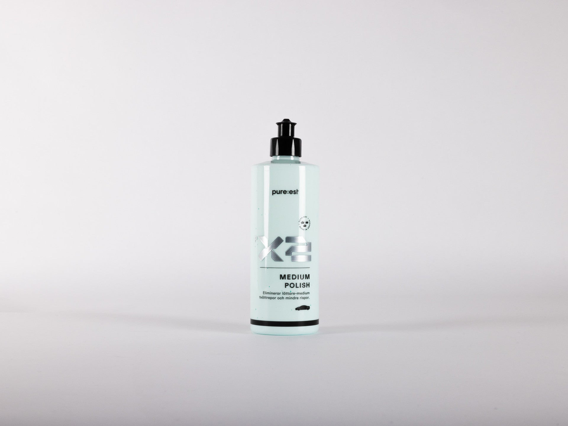 Pureest PX2 Polermedel - medium polish 500ml