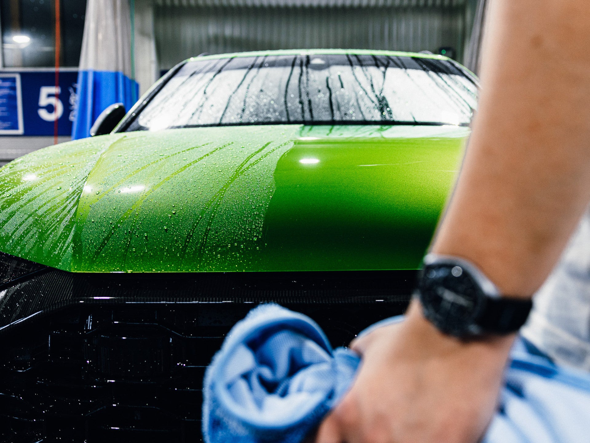 Pureest Stor Torkduk - Blå