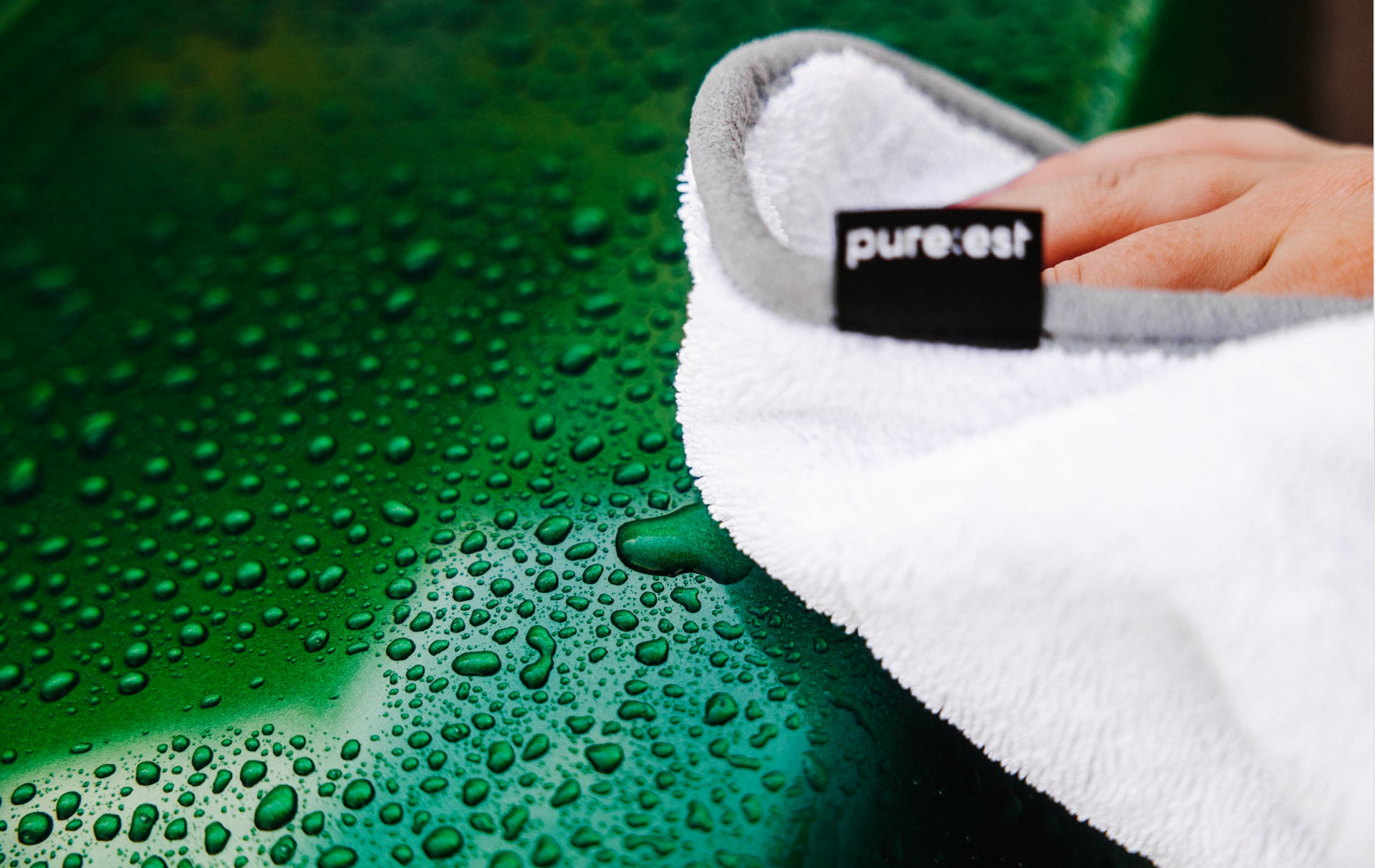 Pureest Stor Torkduk - Vit