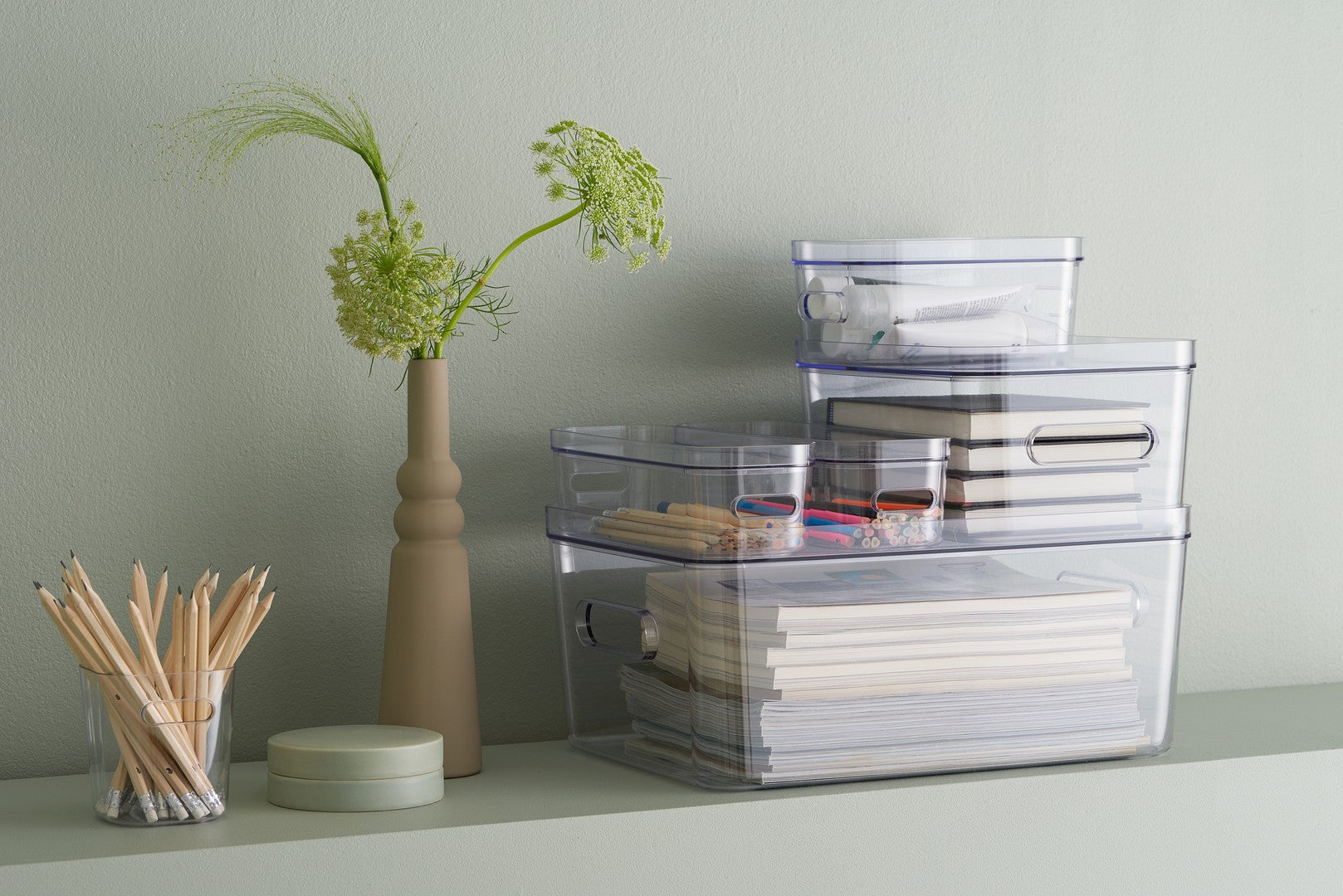 SmartStore™ Compact Clear Förvaringslåda S