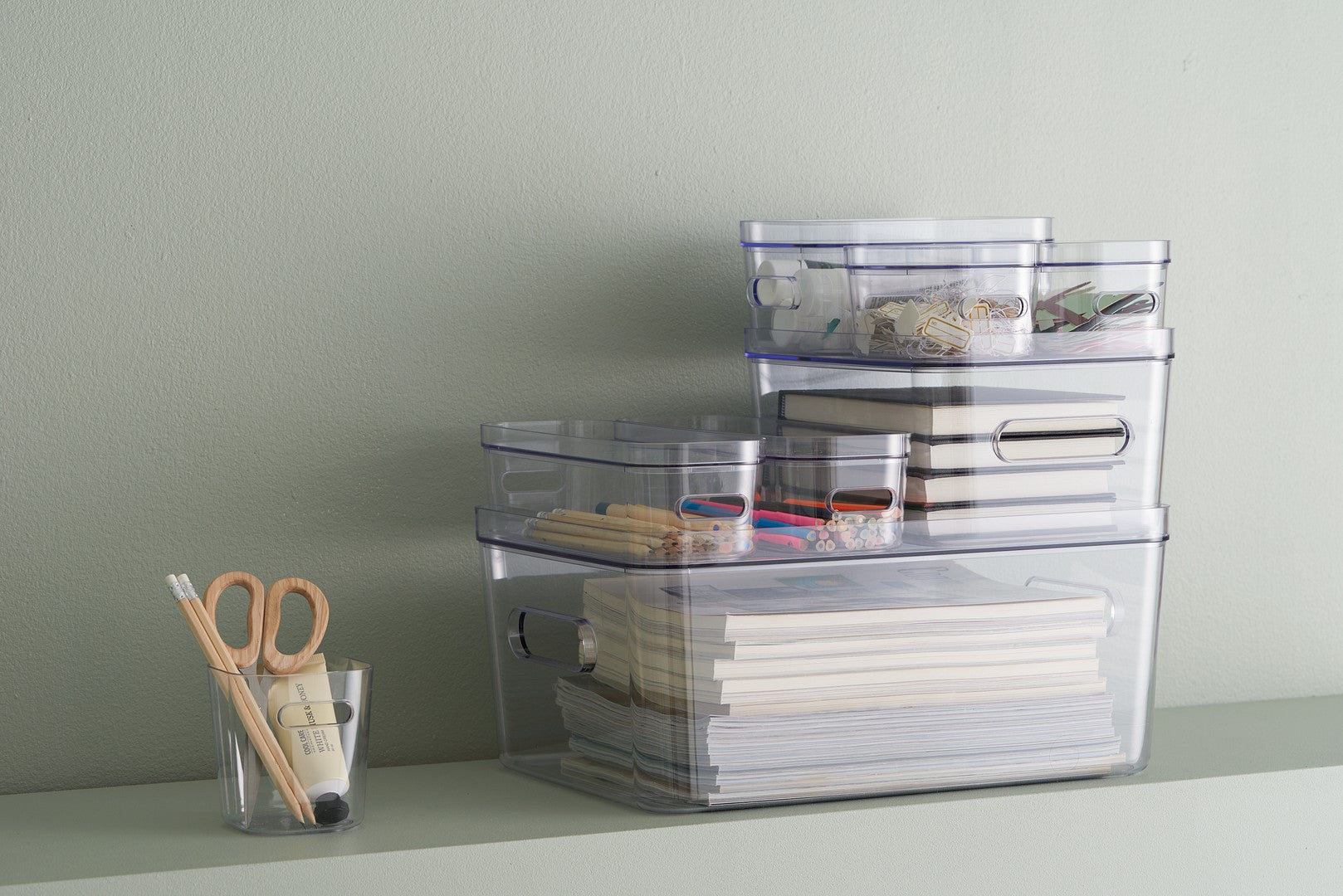 SmartStore™ Compact Clear Förvaringslåda L