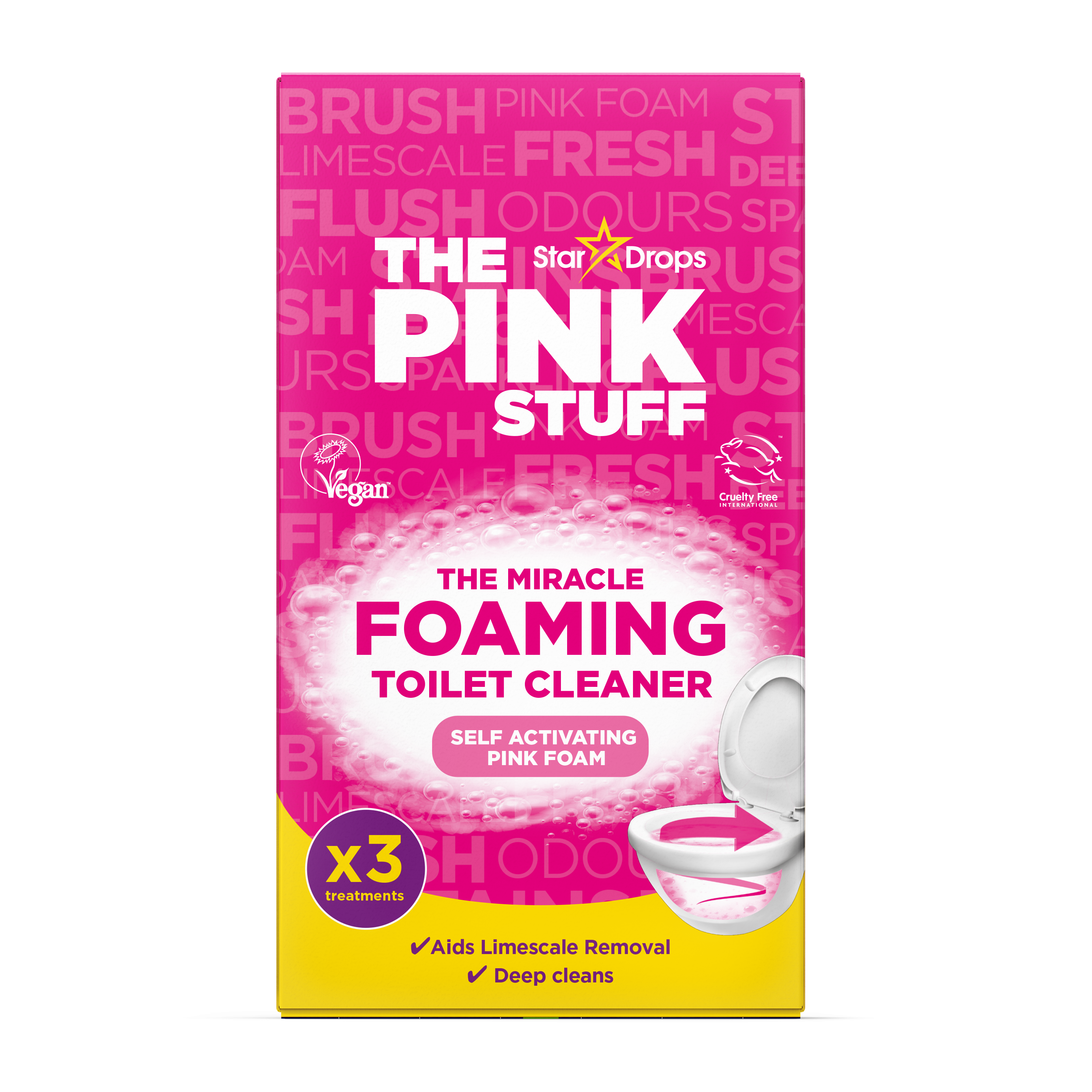 The Pink Stuff Miracle Foaming Toilet Cleaner 300g