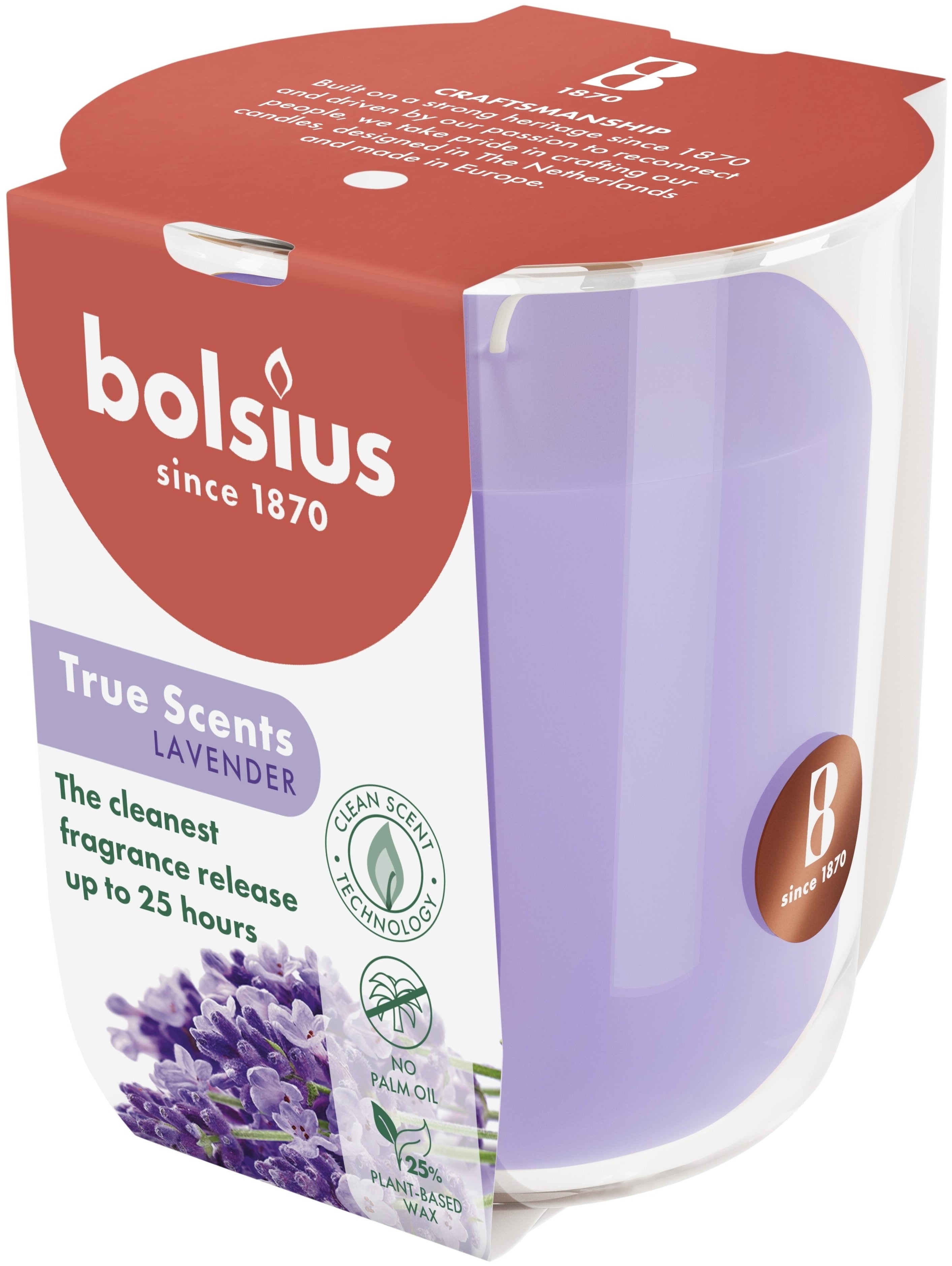 Bolsius Doftljus Lavandel