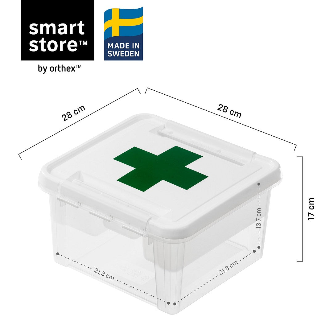 SmartStore™ Första hjälpen-låda med lock och insats