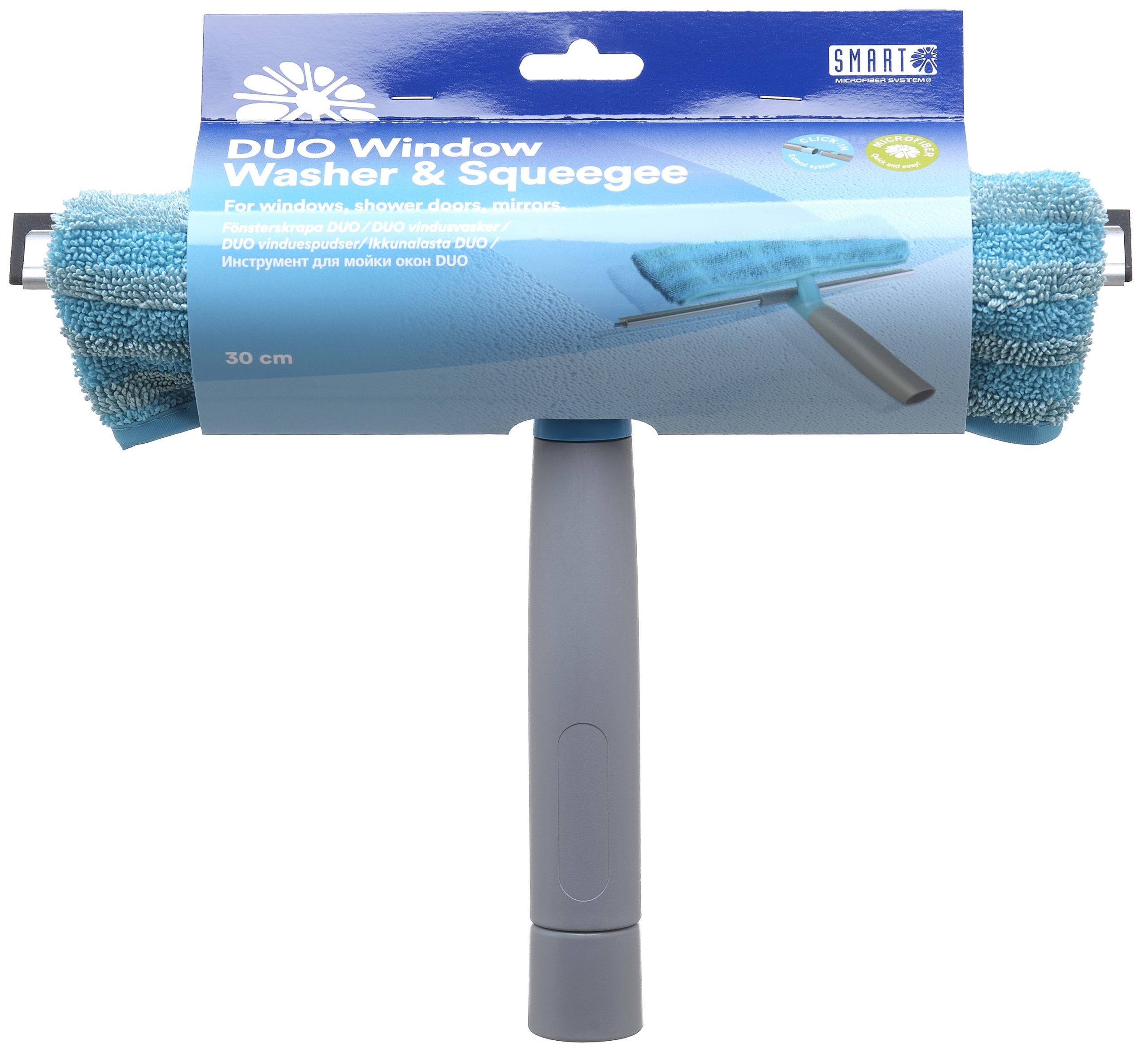 Smart Microfiber- Fönsterskrapa Duo