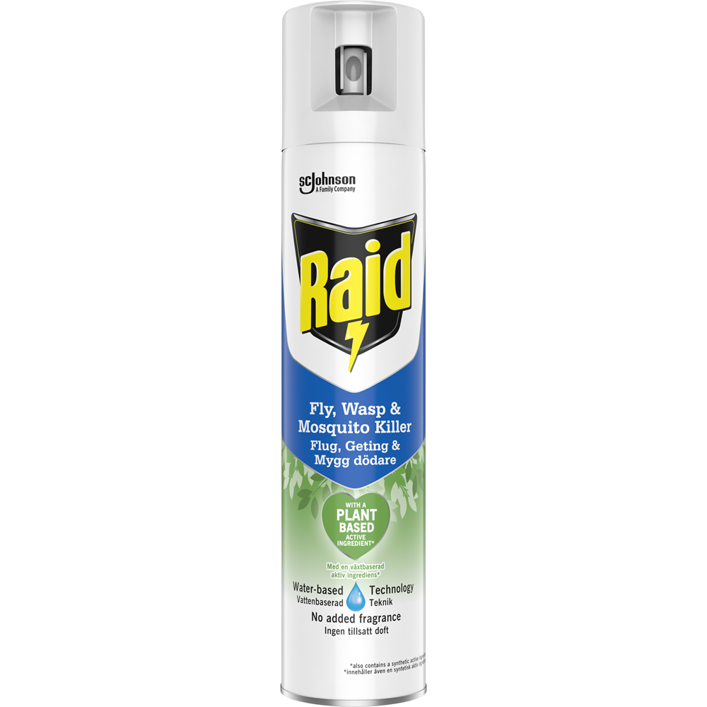 Raid Flug, Geting & Mygg 300ml