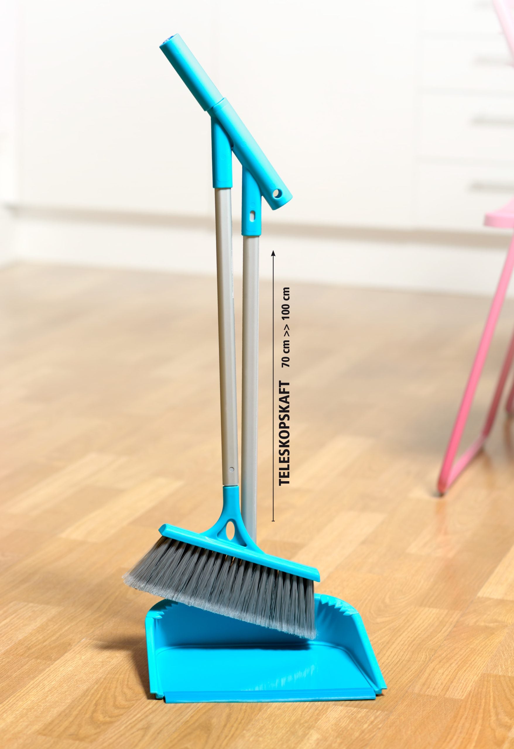 Smart Microfober Sopset med teleskopskaft