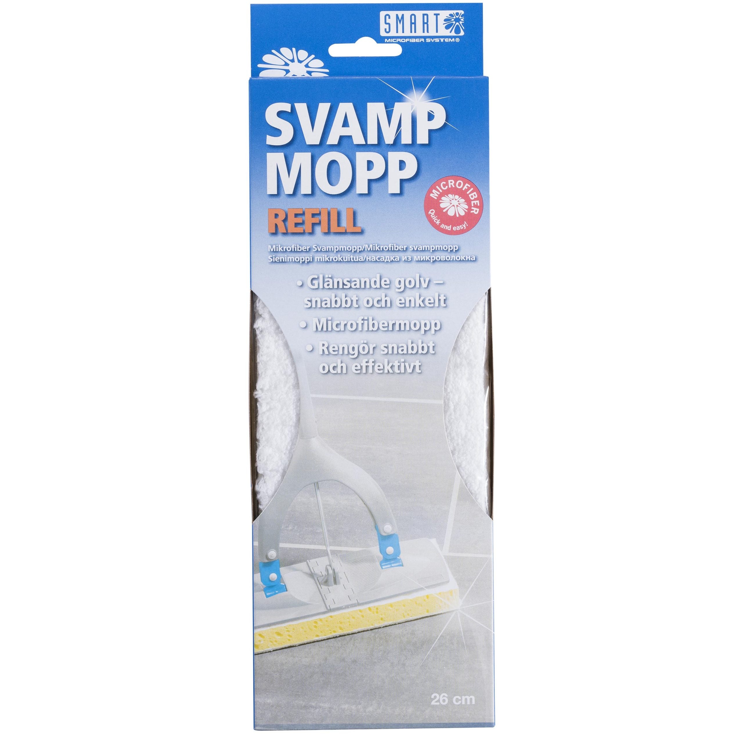 Smart Microfiber Svampmopp Refill