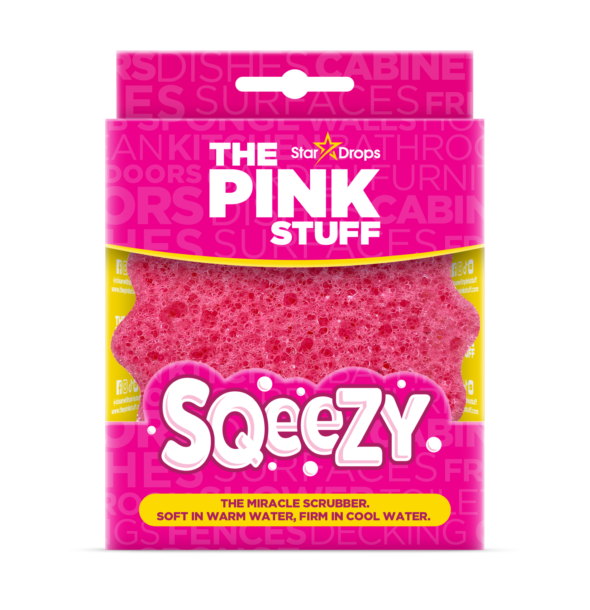 The Pink stuff Sqeezy Scrubber