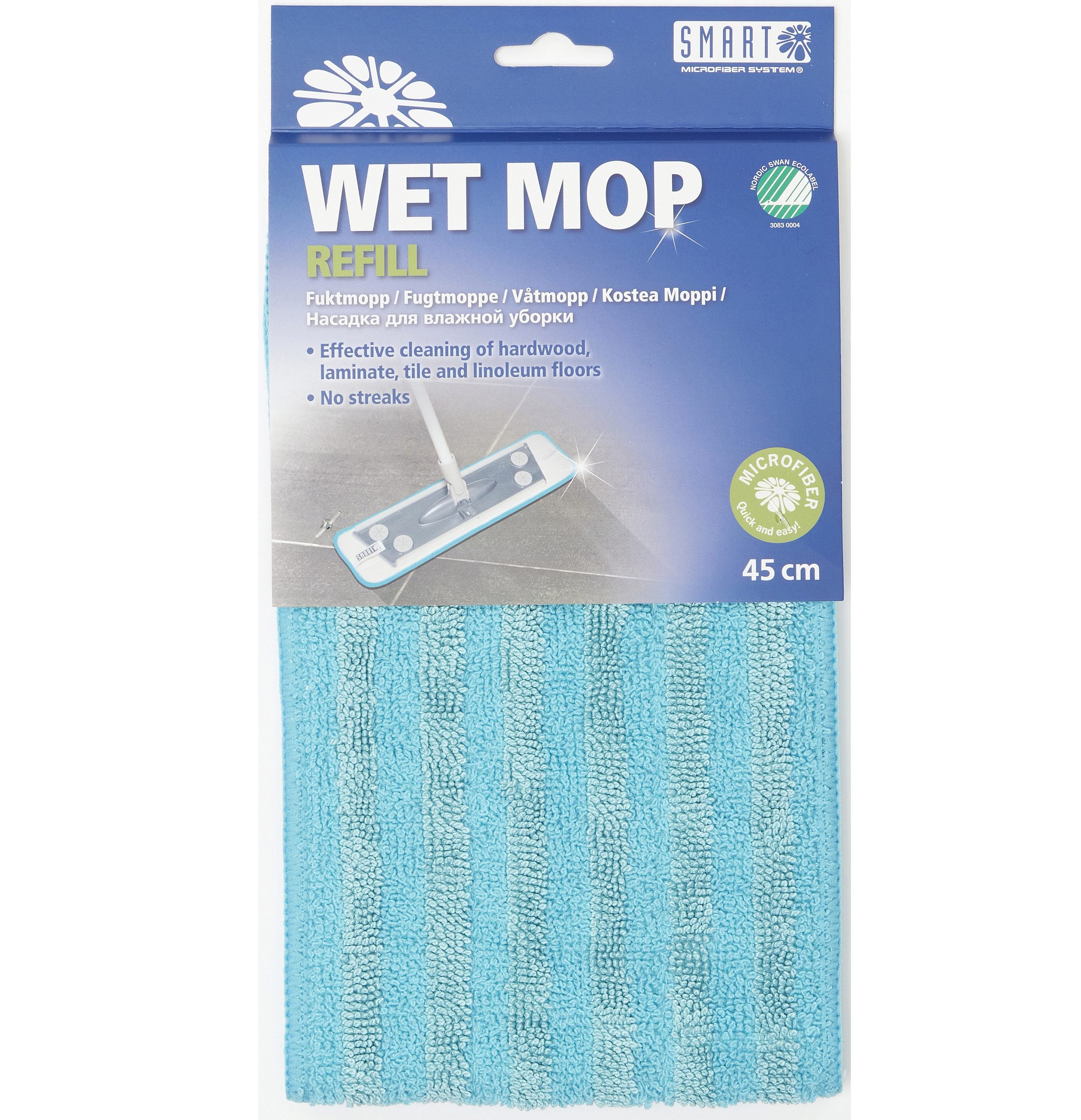 Smart Microfiber Fuktmopp Refill