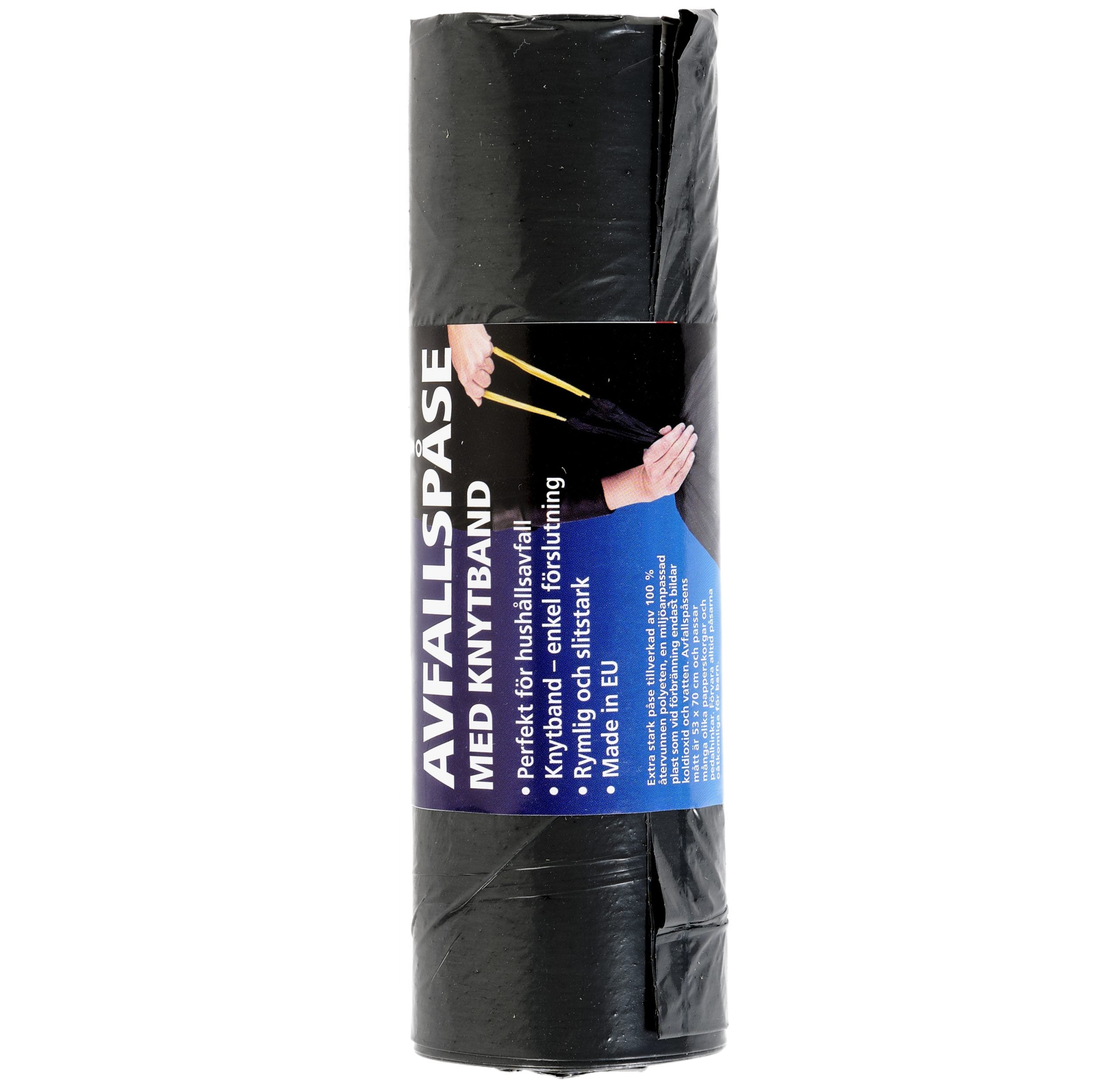 Smart Microfiber Avfallspåse Dragsnöre 40L 15-Pack