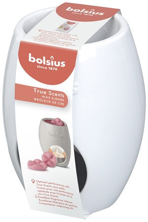Bolsius Aromalampa Doftvax Vit