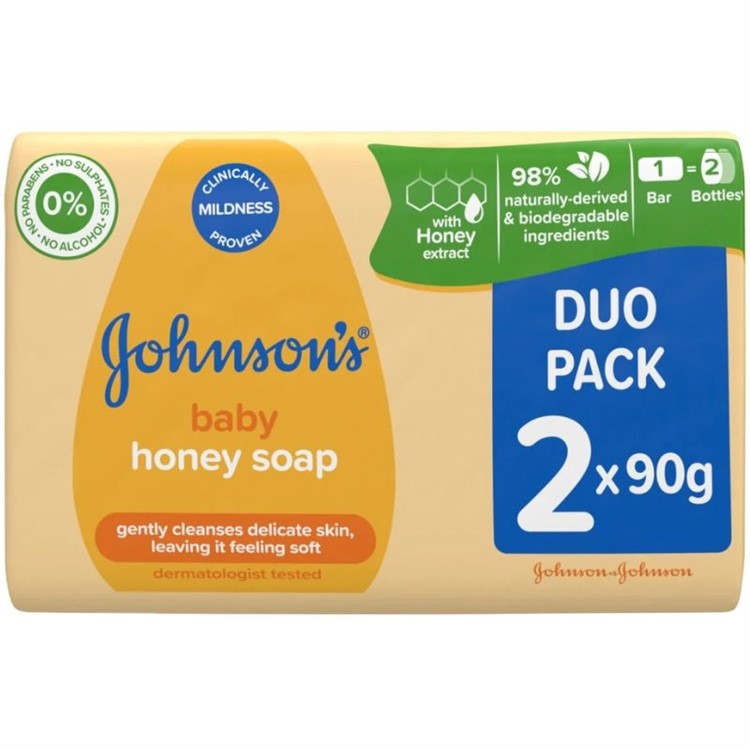 Johnson's Baby Soap Honey 2x90g