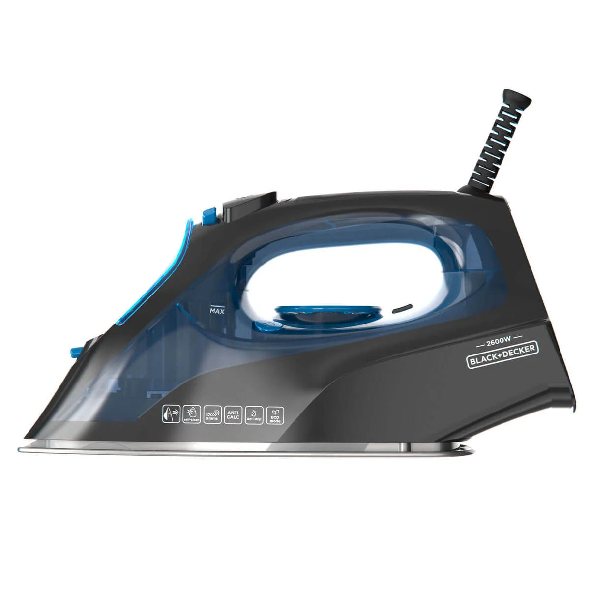 BLACK+DECKER  Ångstrykjärn Steam Iron 2600W Blå