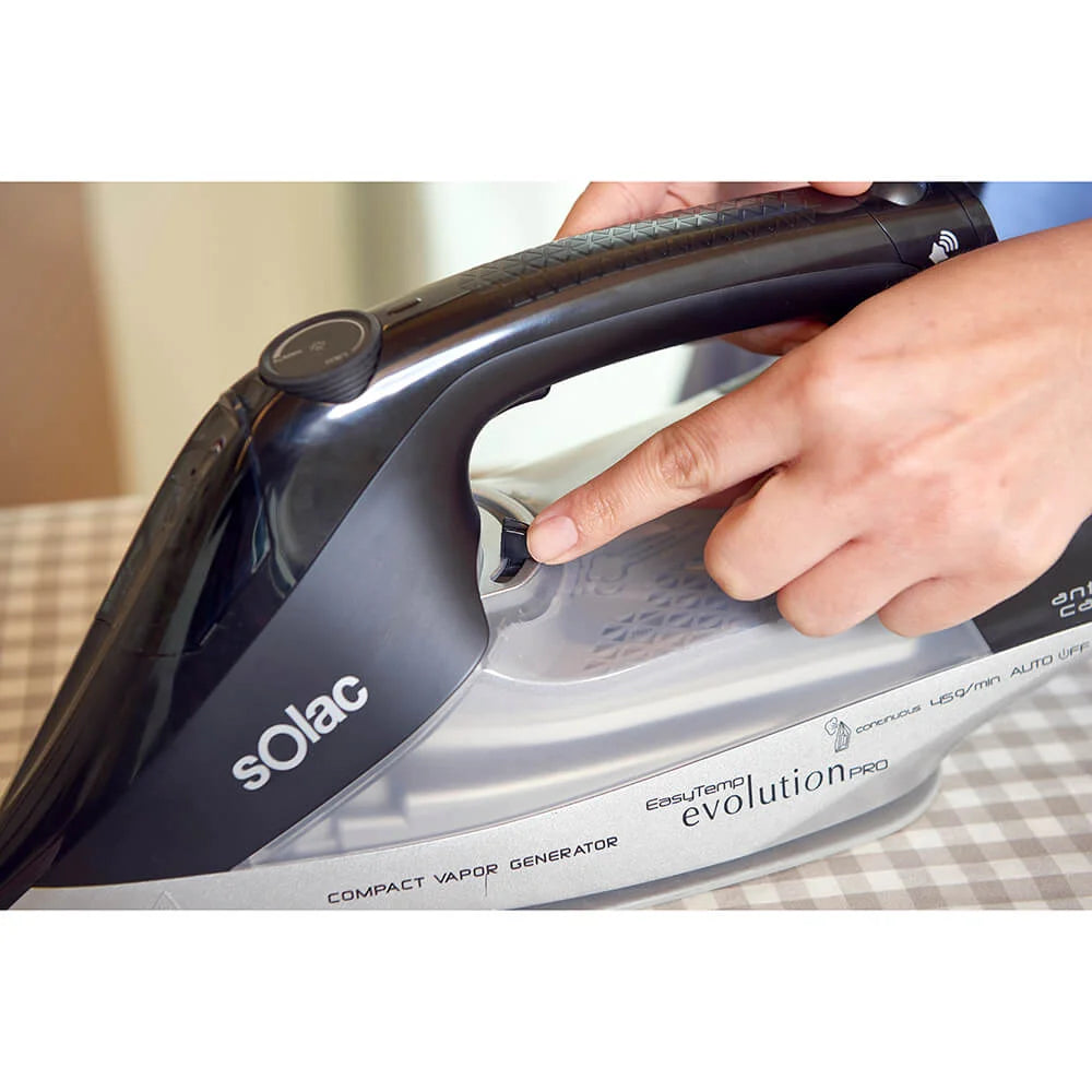 SOLAC  Strykjärn Easy Temp Evolution Pro