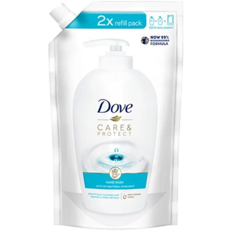 Dove Flytande Tvål Care & Protect Refill 500 ML