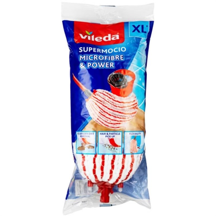 Vileda SuperMocio Microfiber & Power Refill
