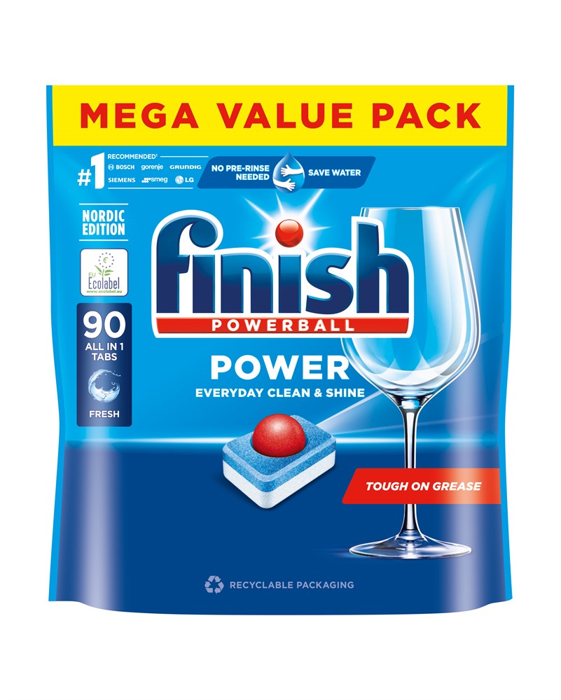 Finish Power AiO Disktabletter 90-p