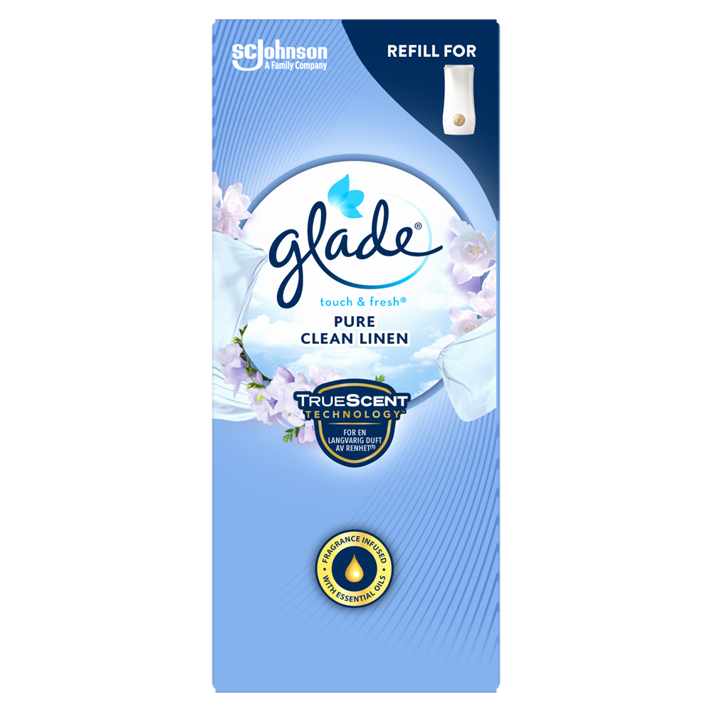 Glade Touch & Fresh Pure Clean Linen Refill 10ml