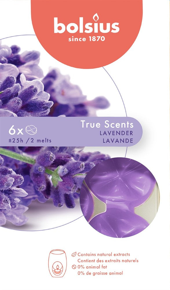Bolsius Doftvax Lavendel