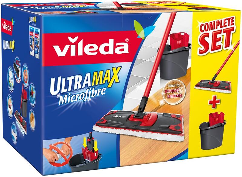 Vileda UltraMax Flatmopp Box