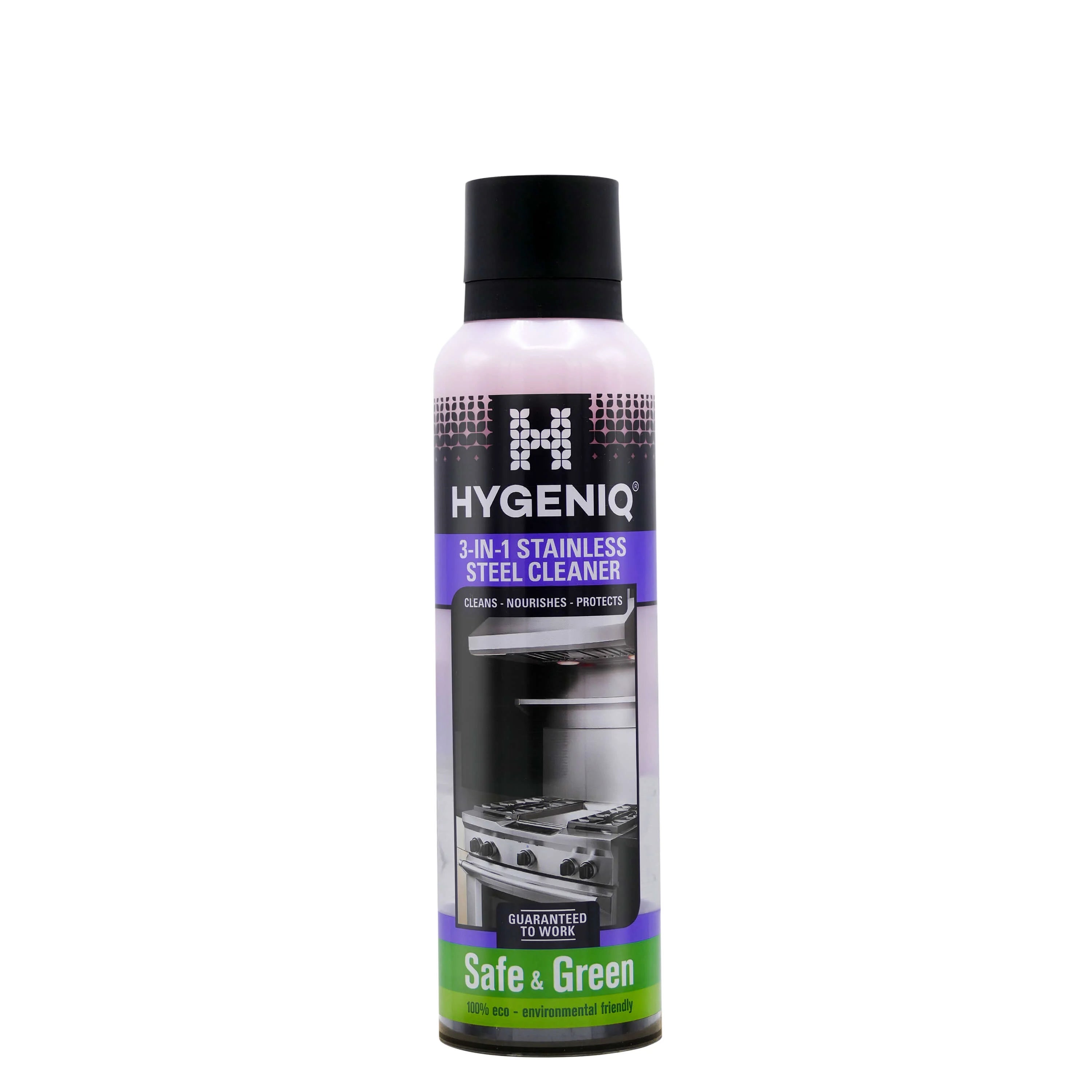HYGENIQ  3-in-1 Rengöring Rostfritt Stål 185ml