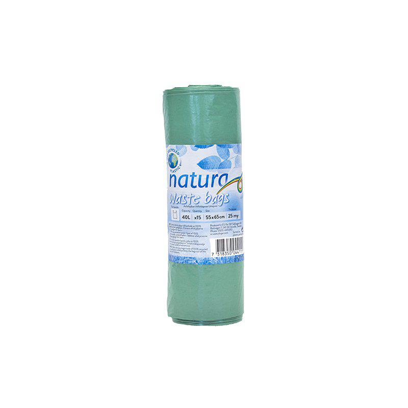 Natura Avfallspåsar 40L 15st