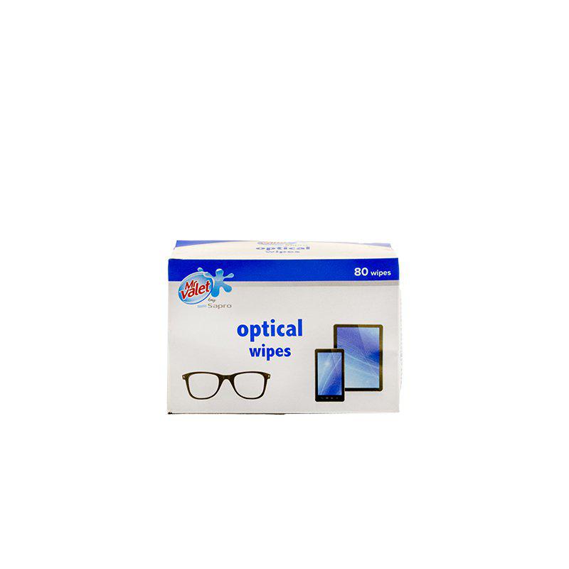 Mr Valet Optical Wipes 80st