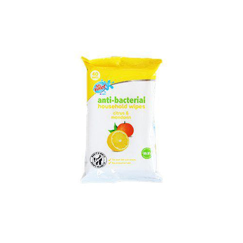 Mr Valet Våtservett Antibakteriell Citrus & Mandarin 40st
