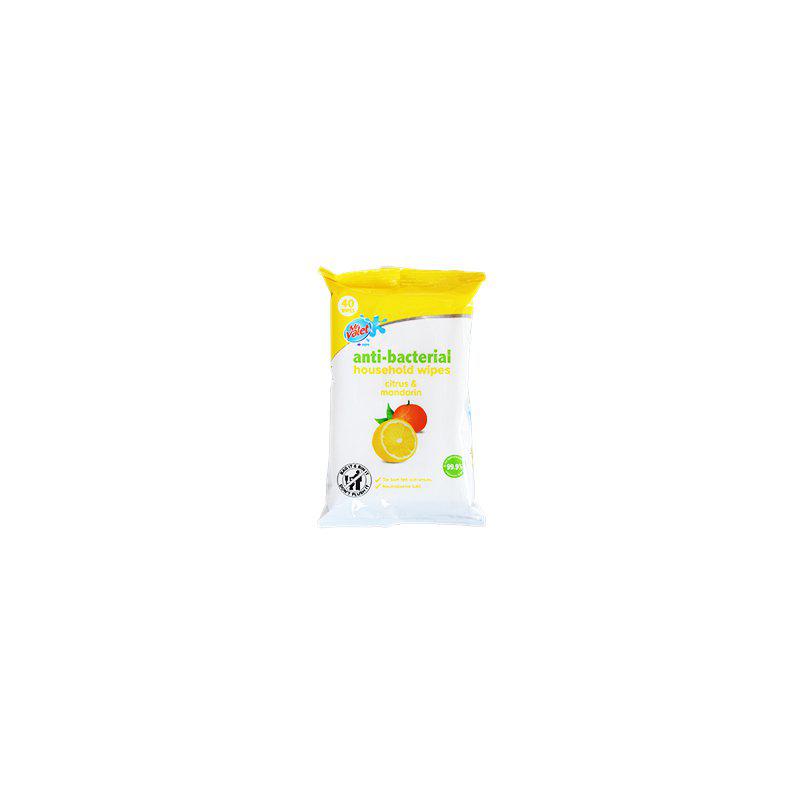 Mr Valet Våtservett Antibakteriell Citrus & Manda 40st
