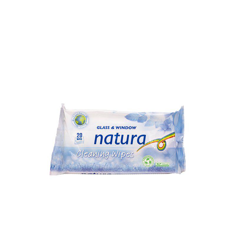 Natura Våtservett Glas & Fönster 20st