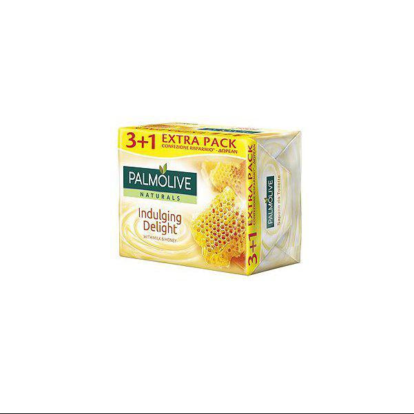 Palmolive Tvål Fast Milk & Honey 4x90g