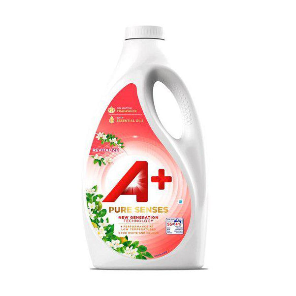 A+ Tvättmedel Flytande Pure Senses Revita 2475 ML