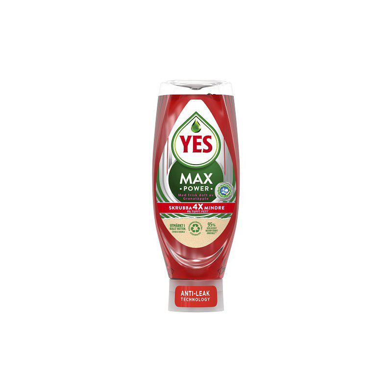 YES Max Power Diskmedel Granatäpple 650 ML