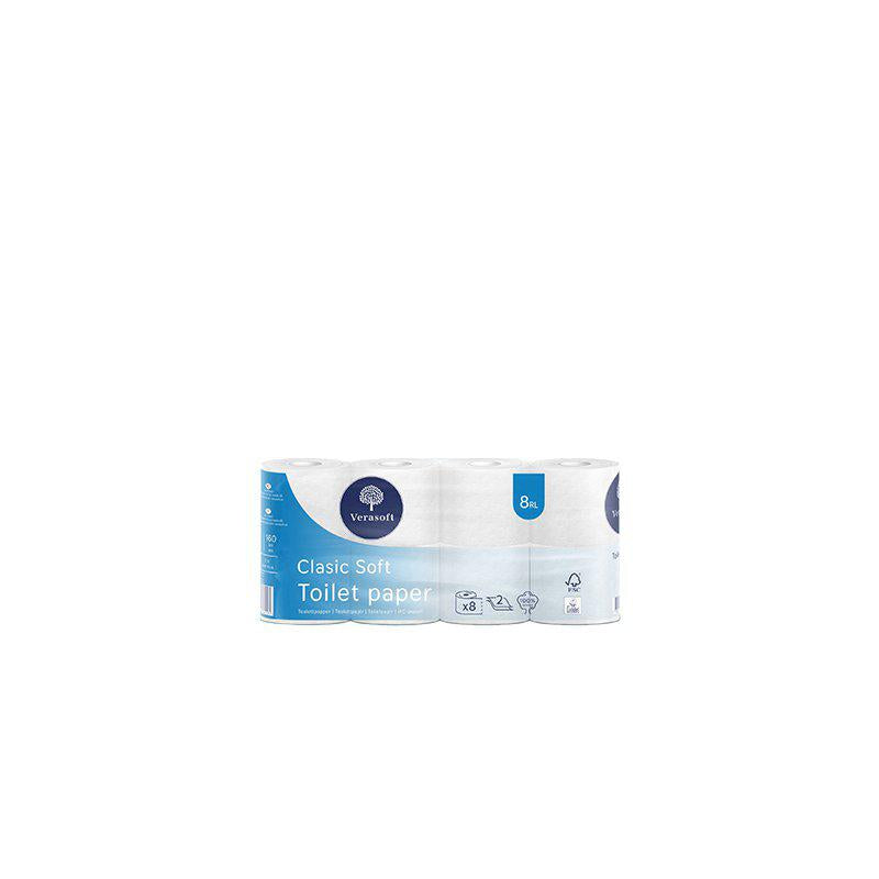 Verasoft Toalettpapper Classic Soft 8-P