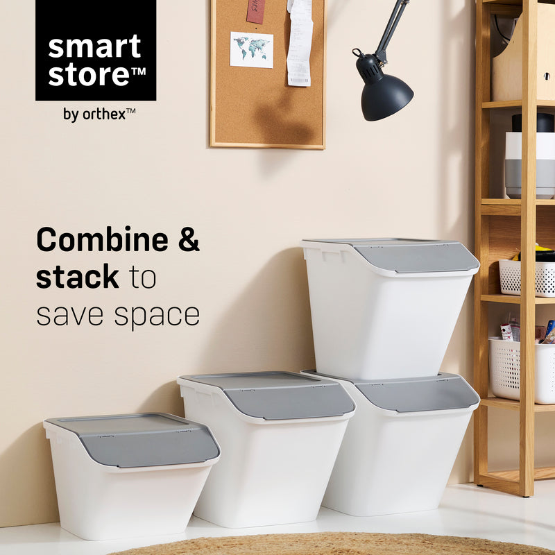 SmartStore™ Förvaringslåda ved vikbart lock 37 L