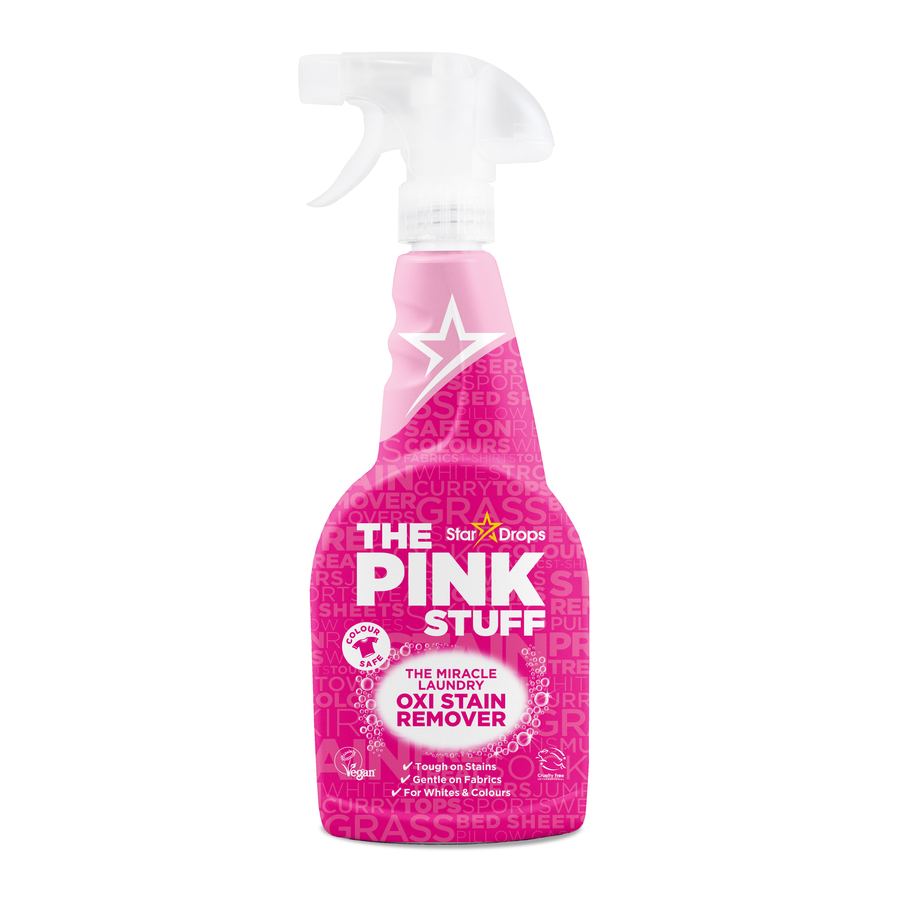 The Pink Stuff Laundry Oxi Stain Remover Spray  500ml