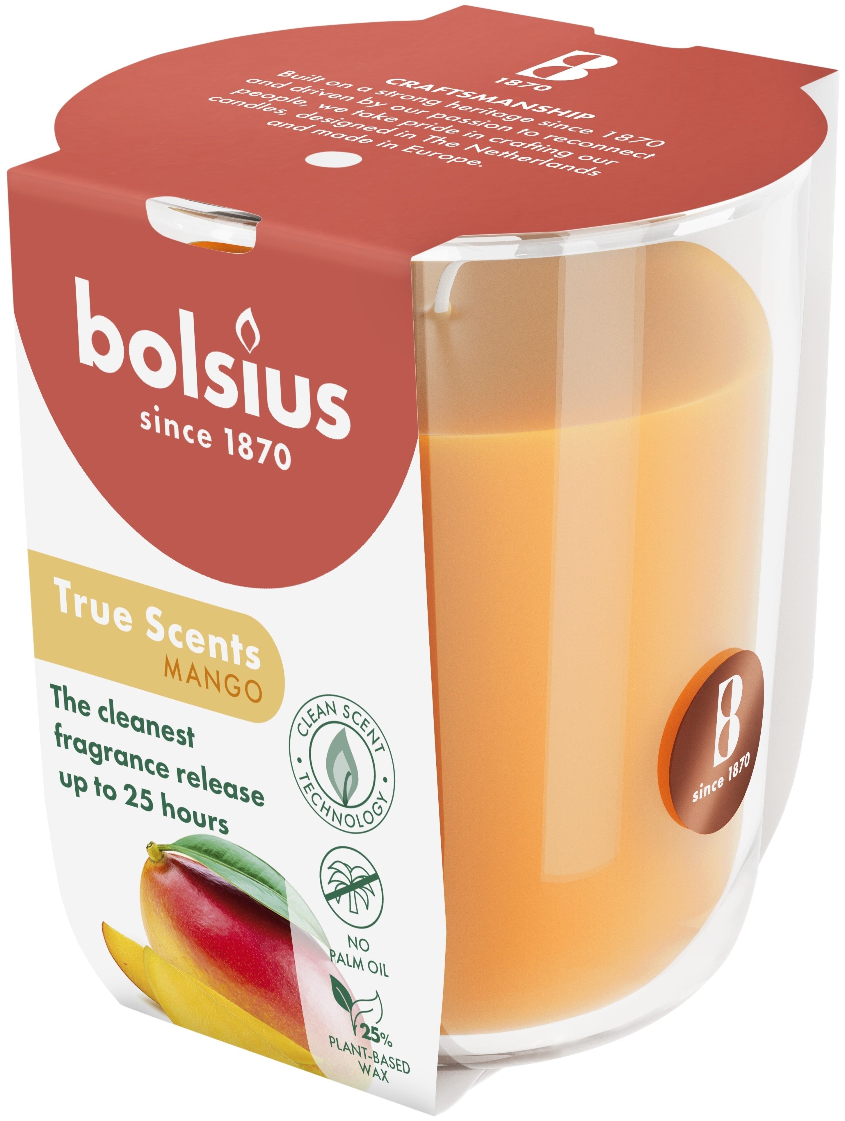Bolsius Doftljus Mango