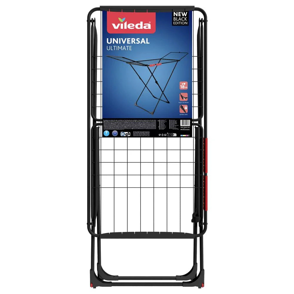 Vileda Torkställning Universal Ultimate  Black Edition