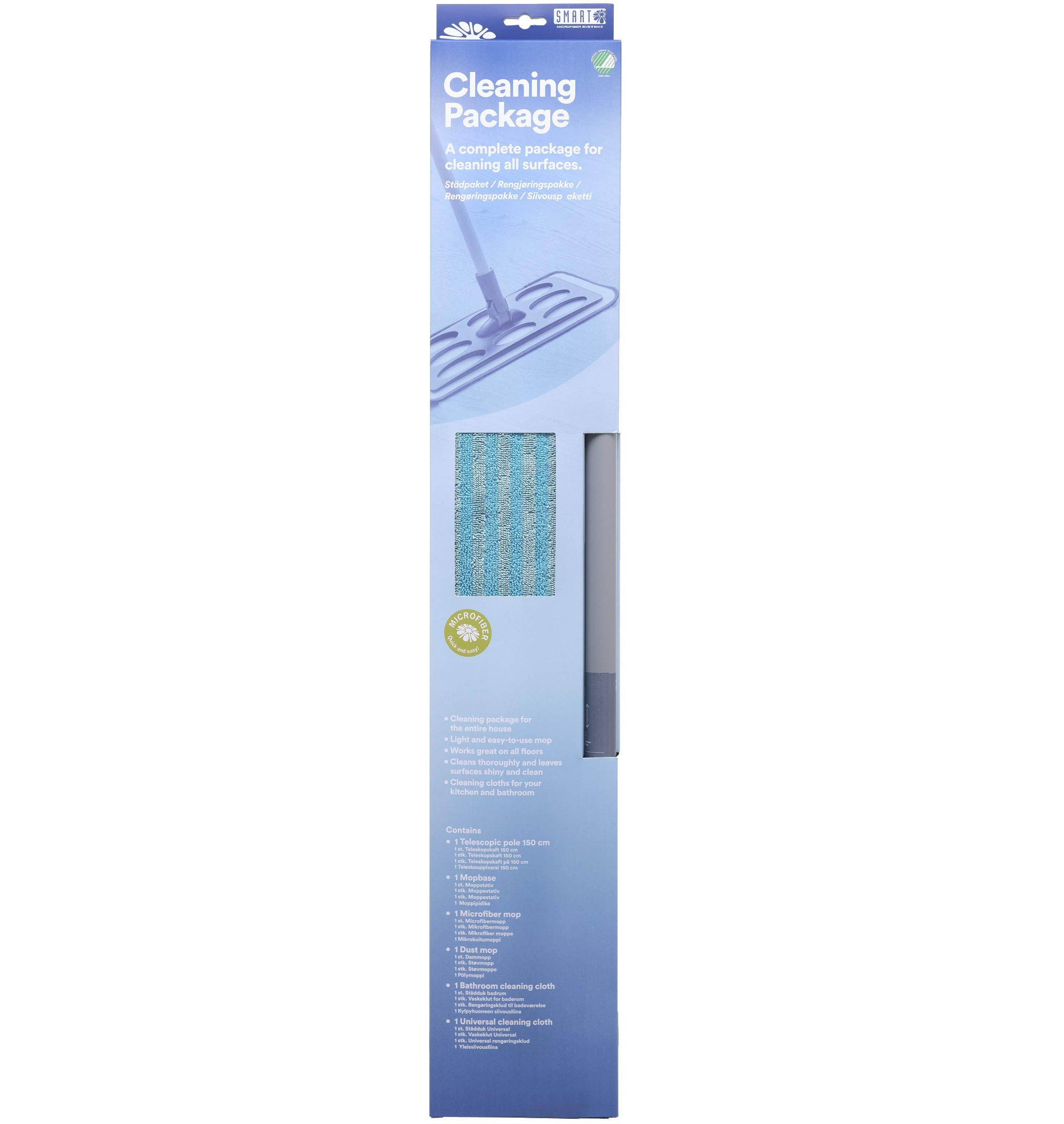 Smart Microfiber- Städpaket