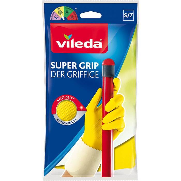 Vileda Supergrip – gummihandskar med grepp