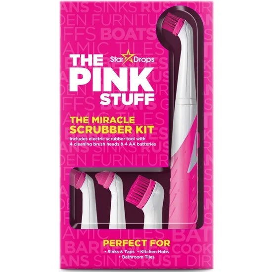 Pink Stuff Sonic Scrubber Kit