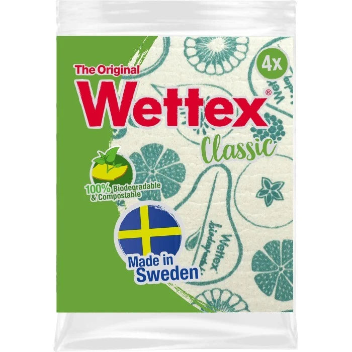 Vileda Wettex Disktrasor Vit 4-Pack